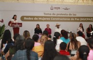 Mujeres Constructoras de Paz rinde protesta en Colima