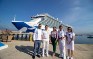 Recibe Indira a uno de los más grandes cruceros del mundo