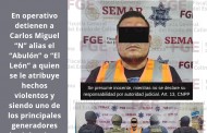 En operativo conjunto,<br>capturan a uno de los principales generadores de violencia en el Estado
