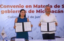 Michoacan y Colima firman acuerdo por la seguridad y desarrollo económico de la región