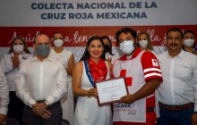 Invita gobernadora a sumarse a colecta en favor de la Cruz Roja