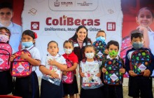 Coli-Becas y Mochilas a alumnos de Cuauhtémoc: Indira