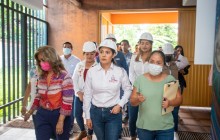 Indira continúa con revisión por daños del sismo