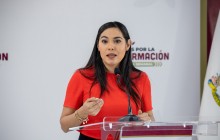 Indira destaca acciones y beneficios de su gobierno