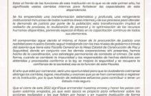 Mensaje del Procurador General de justicia del estado