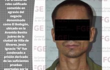 FGE obtiene otro fallo condenatorio<br>De un hombre por robar al interior de El Bodegón