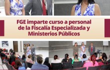 FGE imparte curso a personal<br>de la Fiscalía Especializada y Ministerios Públicos