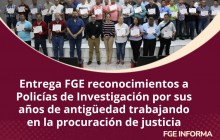 El Fiscal General del Estado entregó al Poder Legislativo su 2do. Informe de Actividades