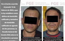 Dos hombres son vinculados a proceso por ultimar a una persona e intentar privar de la vida a otra
