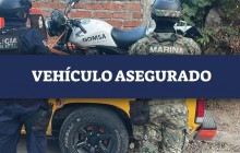 Personal de esta dirección, en coordinación con la Secretaría de Marina, detuvieron a un masculino que conducía una motocicleta con reporte de robo vigente. Ahora este vehículo está resguardado para su debido proceso. 🙌🏻